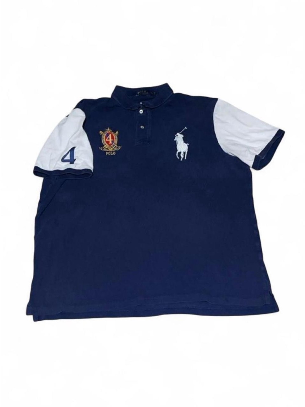 Polo Ralph Lauren Big Pony Polo Shirt Men’s XL Classic Fit Navy #4 Rugby